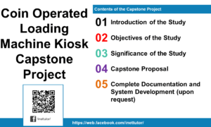 Coin Operated Loading Machine Kiosk Capstone Project