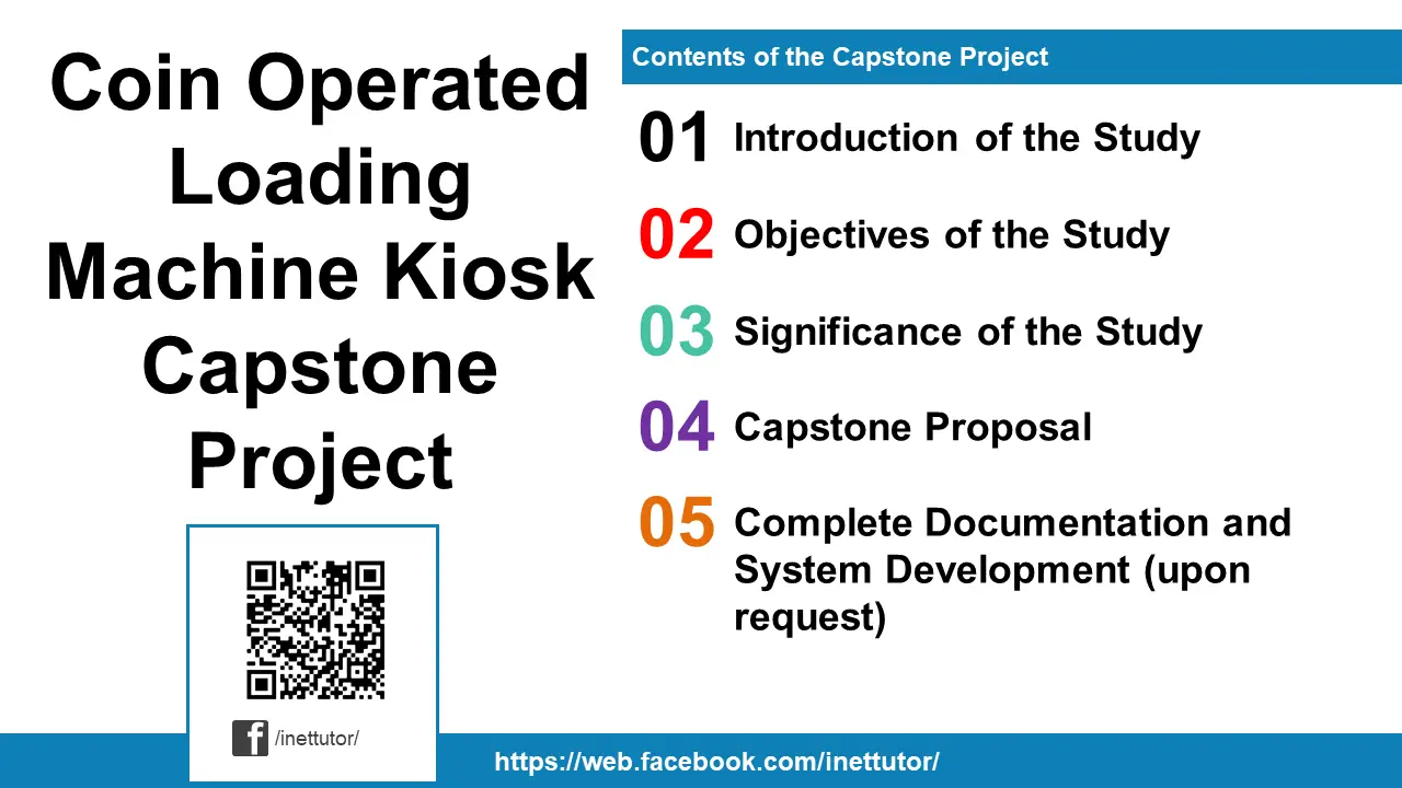 Coin Operated Loading Machine Kiosk Capstone Project