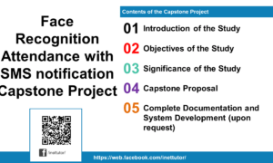 Face Recognition Attendance with SMS notification Capstone Project