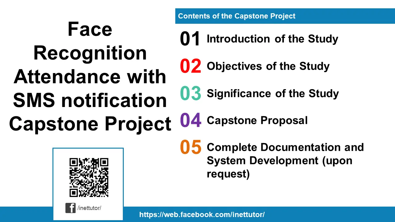 Face Recognition Attendance with SMS notification Capstone Project