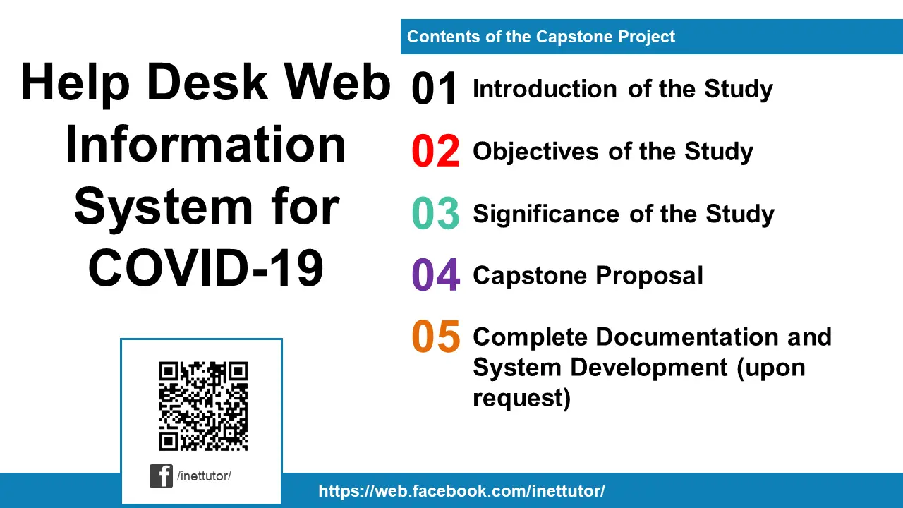 Help Desk Web Information System for COVID-19