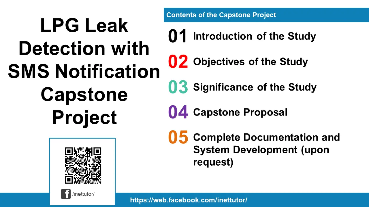 LPG Leak Detection with SMS Notification Capstone Project