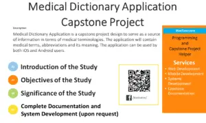 Medical Dictionary Application Capstone Project