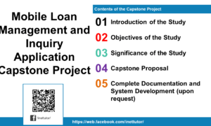 Mobile Loan Management and Inquiry Application Capstone Project