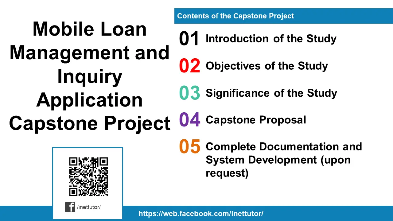 Mobile Loan Management and Inquiry Application Capstone Project