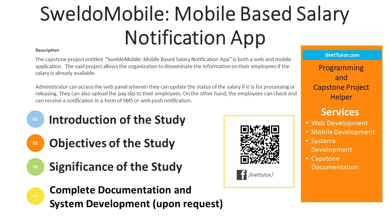 SweldoMobile a Mobile Based Salary Notification App