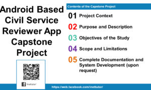 Android Based Civil Service Reviewer App Capstone Project