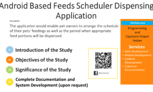 Android Based Feeds Scheduler Dispensing Application