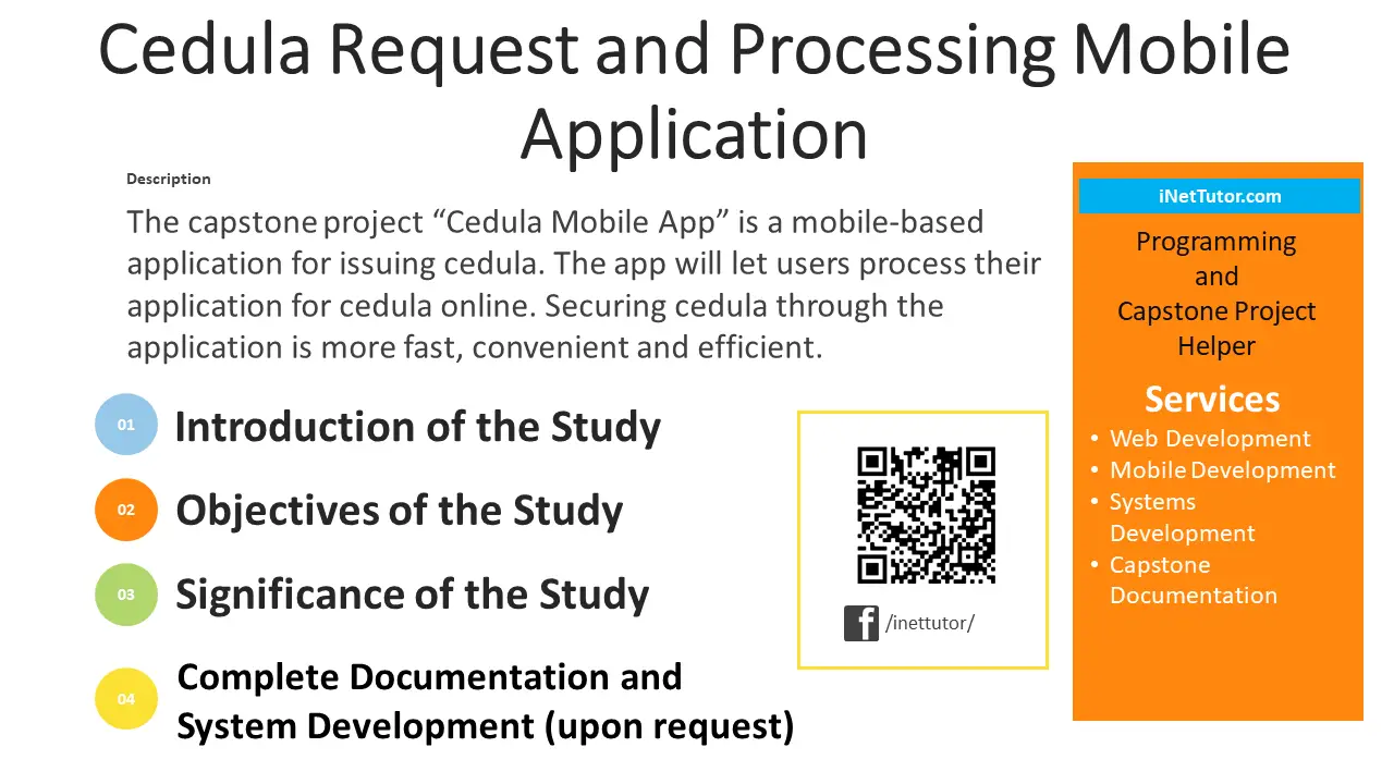 Cedula Request and Processing Mobile Application