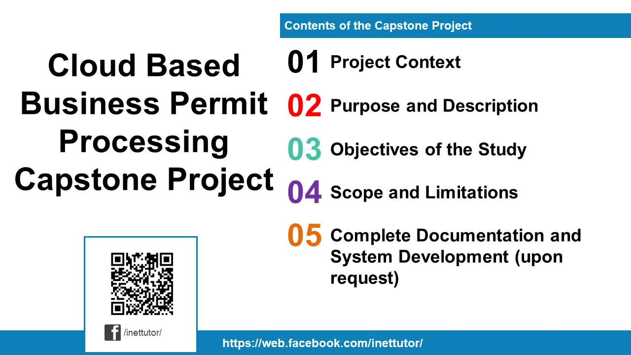 Cloud Based Business Permit Processing Capstone Project