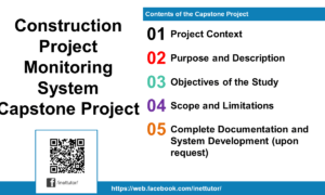 Construction Project Monitoring System Capstone Project