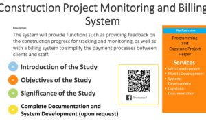 Construction Project Monitoring and Billing System