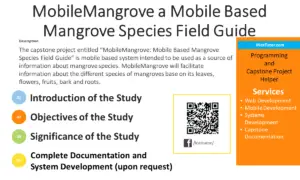 MobileMangrove a Mobile Based Mangrove Species Field Guide