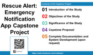 Rescue Alert an Emergency Notification App Capstone Project