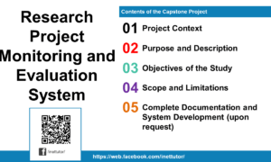 Research Project Monitoring and Evaluation System