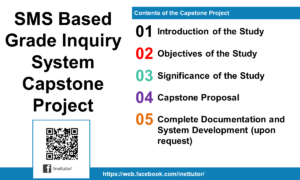 SMS Based Grade Inquiry System Capstone Project