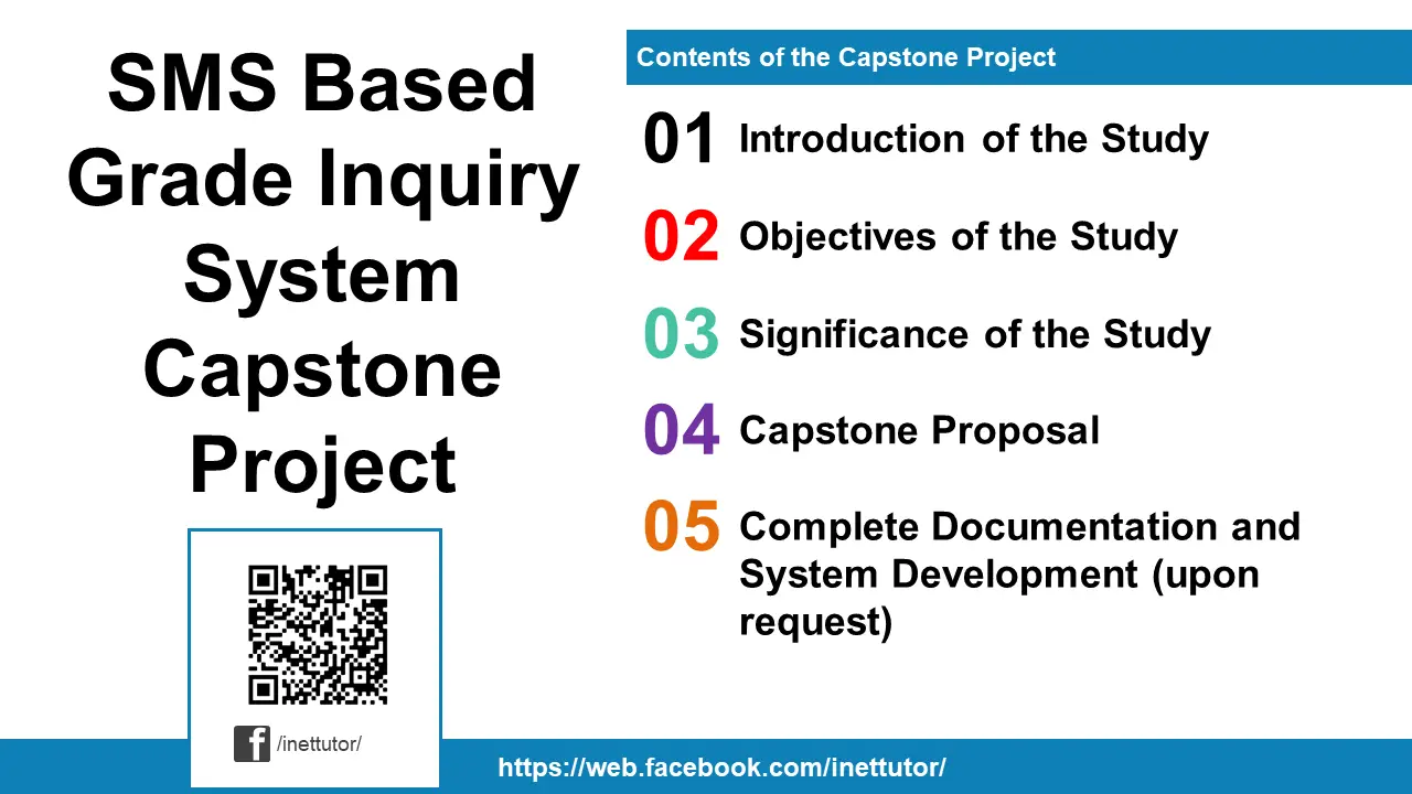 SMS Based Grade Inquiry System Capstone Project