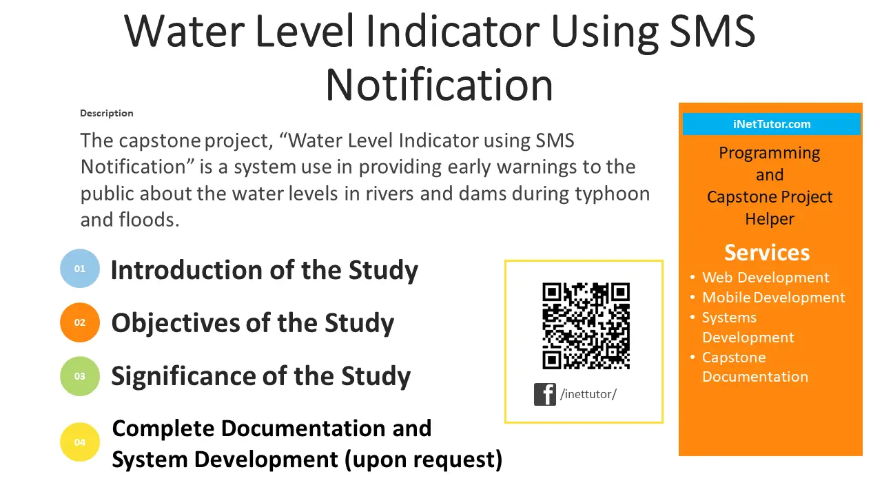 Water Level Indicator Using SMS Notification