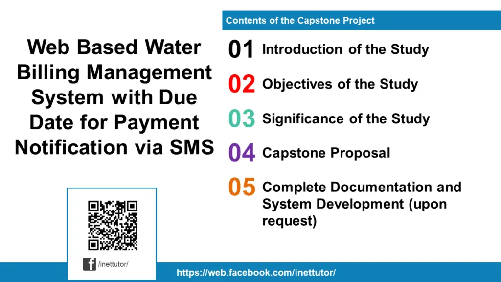 Web Based Water Billing Management System with Due Date for Payment Notification via SMS