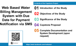 Web Based Water Billing Management System with Due Date for Payment Notification via SMS