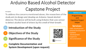 Arduino Based Alcohol Detector Capstone Project