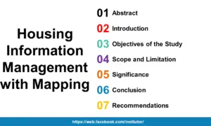 Housing Information Management with Mapping