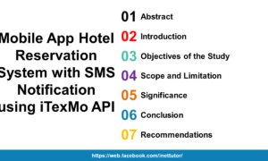Mobile App Hotel Reservation System with SMS Notification using iTexMo API