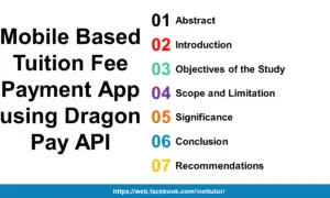 Mobile Based Tuition Fee Payment App using Dragon Pay API
