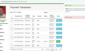 Digital School Management - Payment Transactions