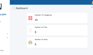 Document Tracking System - Dashboard