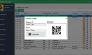 QR Code Attendance System with SMS Notification - QR Code Generator