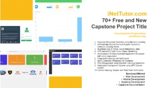 70+ Free and New Capstone Project Title