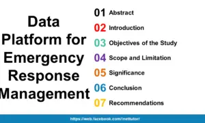 Data Platform for Emergency Response Management