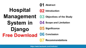 Hospital Management System in Django - Free Source code 2025