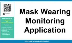 Mask Wearing Monitoring Application
