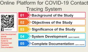 task management database design Online Platform for COVID-19 Contact Tracing System
