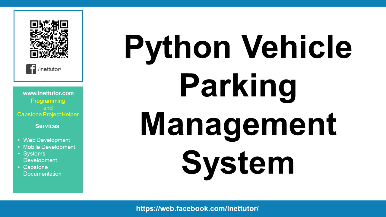 Python Vehicle Parking Management System