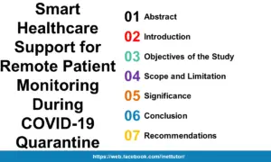 Smart Healthcare Support for Remote Patient Monitoring During COVID-19 Quarantine