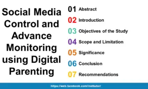 Social Media Control and Advance Monitoring using Digital Parenting