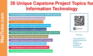 30 Unique Capstone Project Topics for Information Technology