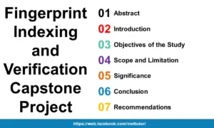 Fingerprint Indexing and Verification Capstone Project