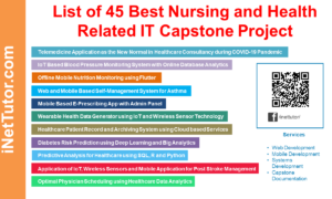 List of 45 Best Nursing and Health Related IT Capstone Project