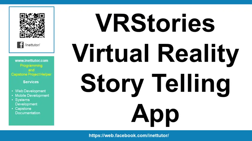 VRStories Virtual Reality Story Telling App Free Capstone 2024