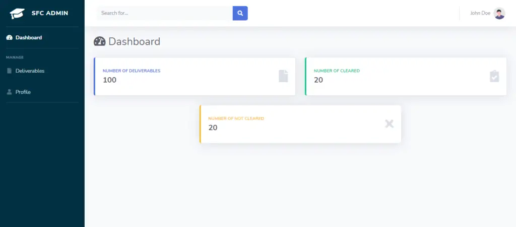 Student and Faculty Clearance System Free Bootstrap Source code 2025