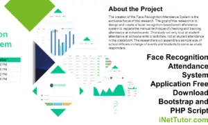 Face Recognition Attendance System Application Free Download Bootstrap and PHP Script