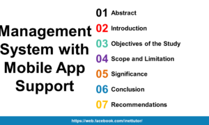 Management System with Mobile App Support