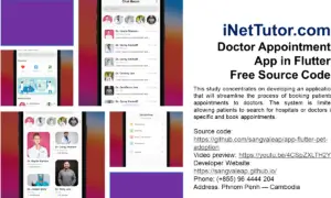 Doctor Appointment App in Flutter Free Source Code