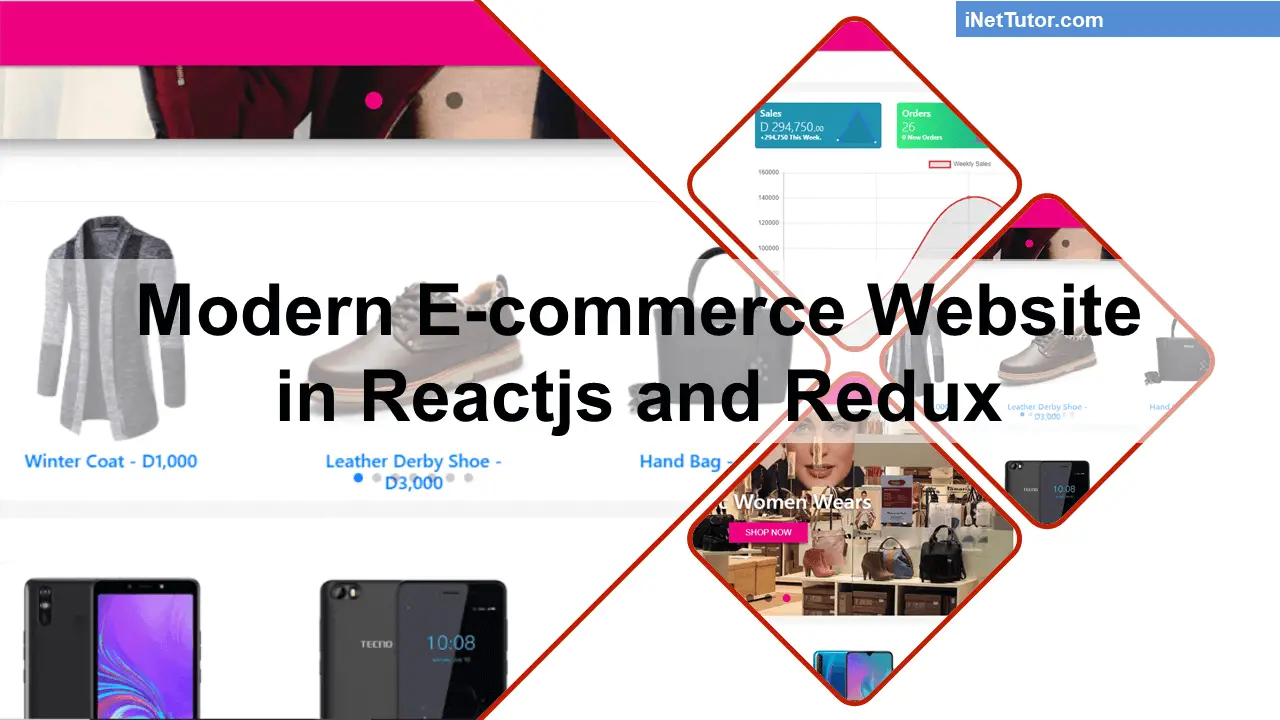 Modern E-commerce Website in Reactjs and Redux