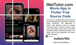 Movie App in Flutter Free Source Code