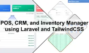 POS, CRM, and Inventory Manager using Laravel and TailwindCSS